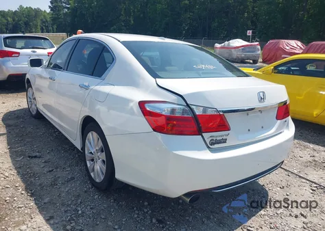 2014 Honda Accord Ex-L V-6 from USA, damaged, VIN 1HGCR3F86EA040586